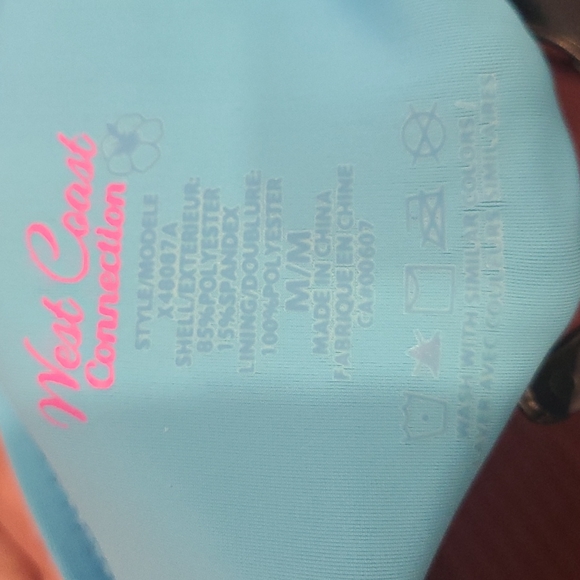 NWT West Coast 2pc girl bikini swimsuit - Picture 3 of 6